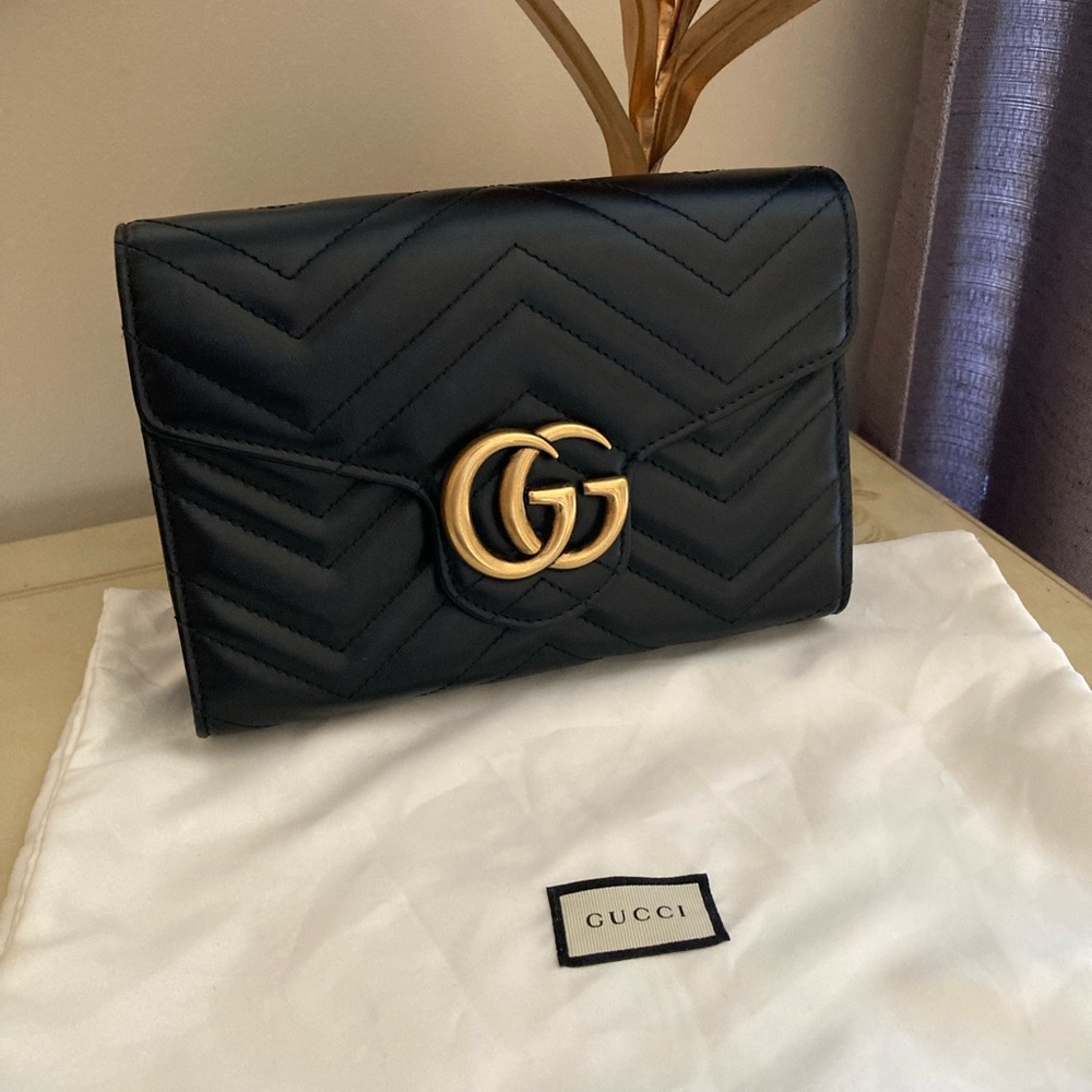 Authentic Gucci Marmont Mini Bag